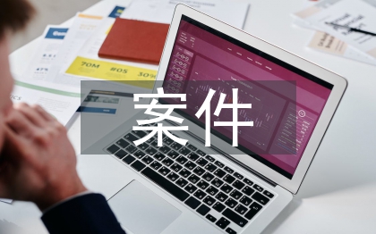 案件匯報(bào)材料