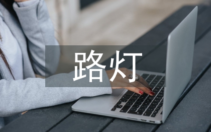 路燈監(jiān)控維修一體化管理研究